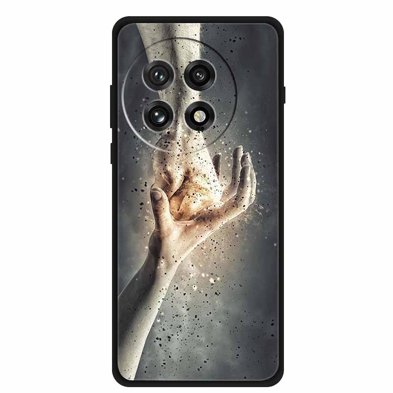 For OnePlus Ace 5 5G Phone Case Wolf Soft Black Silicone Case For OnePlus 13 5G Ace 5 Ace5 Pro 13R Back Cover Case Shockproof