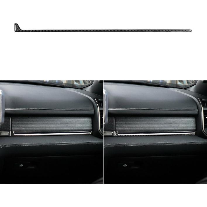 Real Soft Carbon Fiber Car Gear Shift Control Panel 2/4WD Switch Button Dashboard Trim Sticker Compatible with Dodge Ram 1500/2500/3500