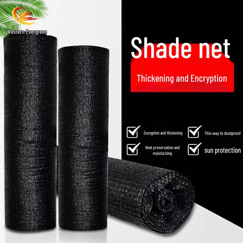 Evergreen Black Sunshade Net