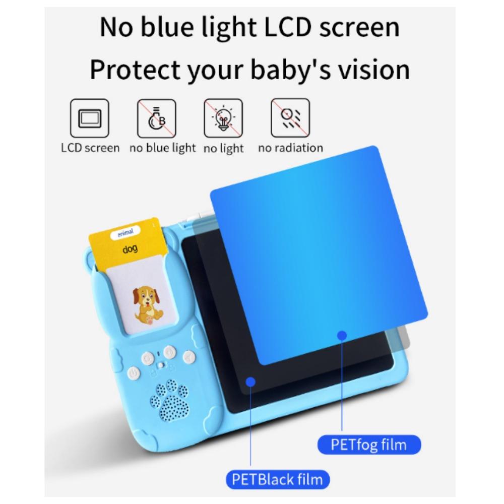 LCD-Handschrifttafel für Kinder, Kartenzeichenmaschine, Karteneinschub, Graffiti-Zeichenbrett, Puzzle, All-in-One-Maschine, Smart Media, Lernspielzeug