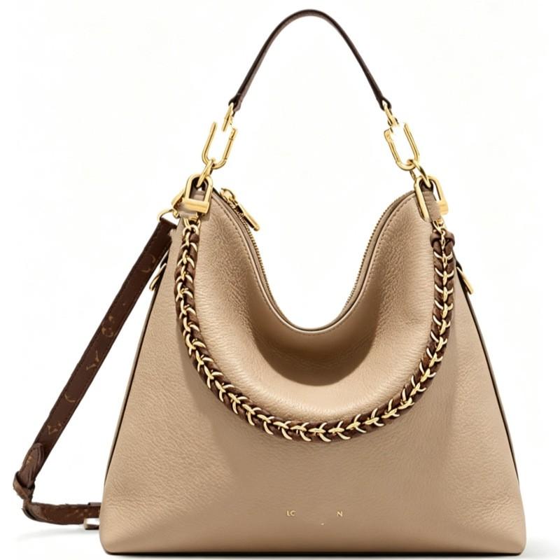 2026 Genuine Leather Women Bucket Bag Handbag Shoulder Crossbody Fashion Versatile