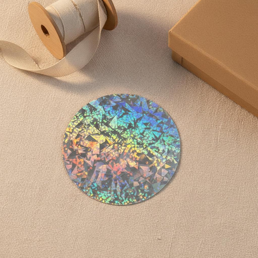 Holographic Pin Film Multiple Designs Available 75mm Pin Lamination Disc Craft Supplies DIY Suitable for Crafters