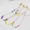 Japanese & Korean Freshwater Pearl and Natural Stone Beaded Clavicle Necklace