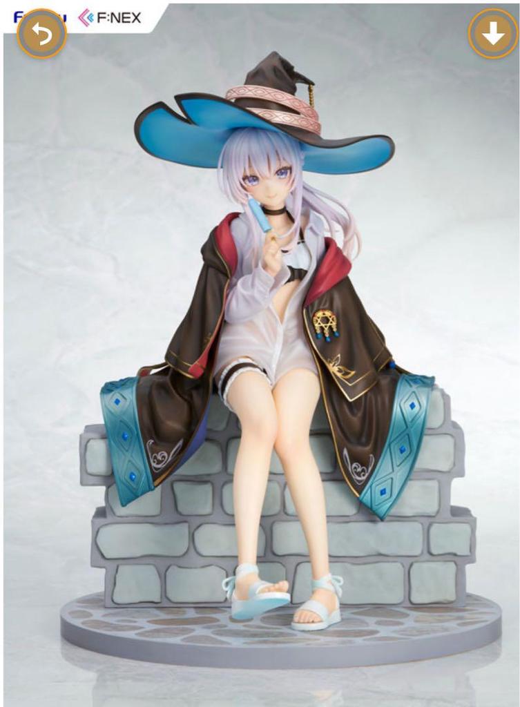 [USED] Wandering Witch: The Journey of Elaina Summer Vacation ver. 1/7 Scale Complete Figure [Flu