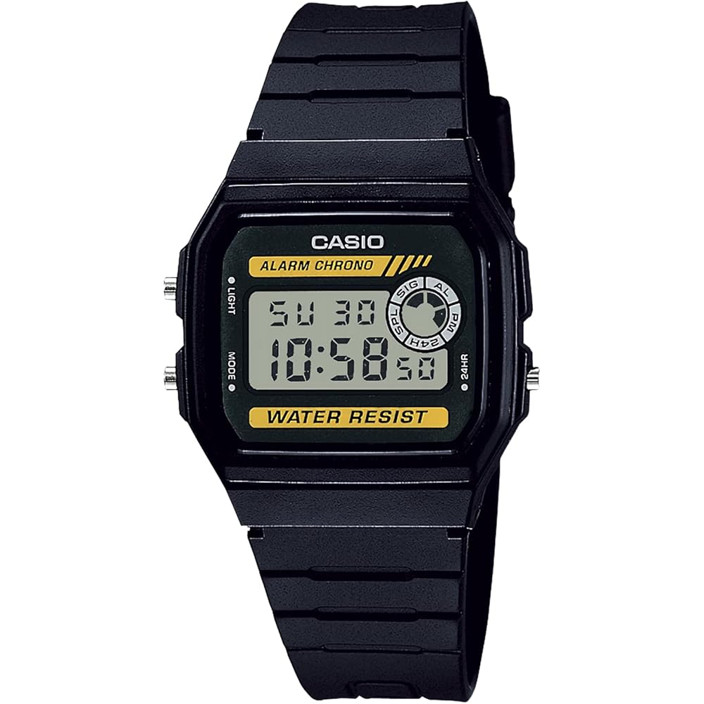 Casio Collection F-94WA-9JH Men s Watch Black Analog Digital Design