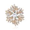 Women Glass Brooch Rhinestone Shining Boutique Decoration Badges Pins