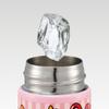 Skater Mini Stainless Steel Water Small Vacuum Sanrio Hello American Diner Bottle, 120ml, Capacity, Insulated, Double-Layered Wall, Kitty, Design,