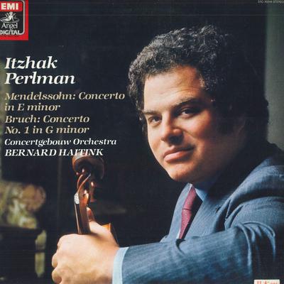 LP Record ITZHAK PERLMAN MENDELSSOHN BRUCH  Mendelssohn Concerto In E Minor   EAC90244PROMO ANGEL Japan Classical Used