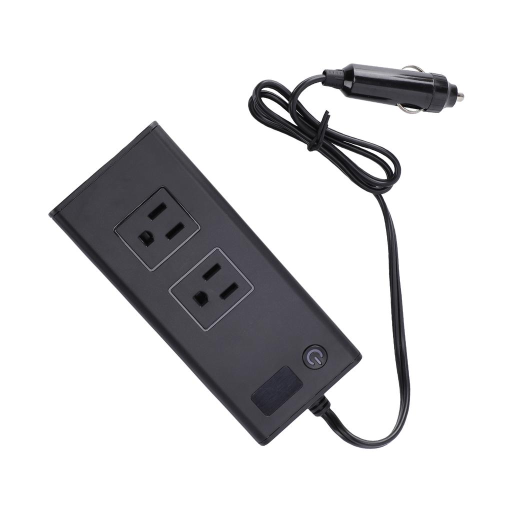 200W Auto  ,   12V zu AC-Steckdosen mit PD 20W und QC3.0 36W USB-Anschlüssen, Auto   Adapter für Laptop Handy Kamera