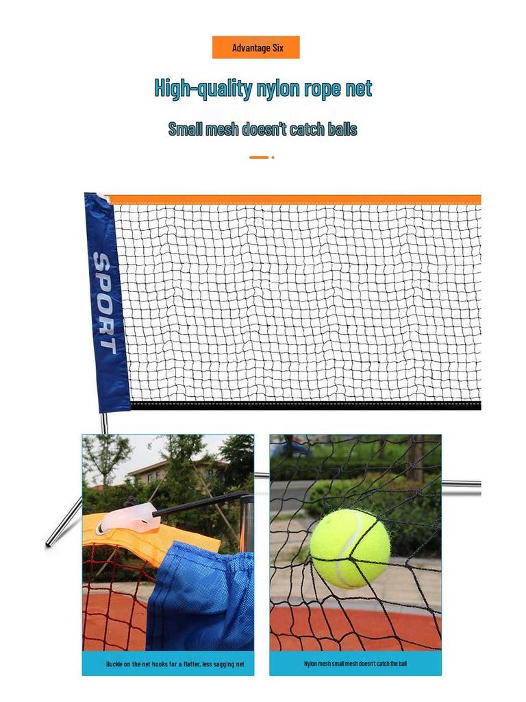Luspeed Portable Badminton & Tennis Net Stand