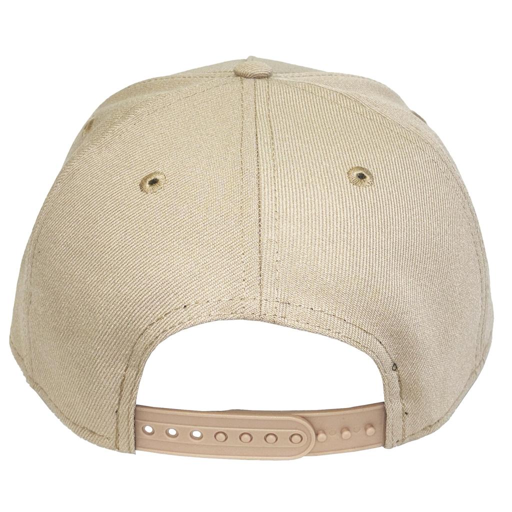 New Era 9FORTY LA Logo Shohei Los Angeles Dodgers Upside Down Upside Down LA Beige Cap, Ohtani's Logo, Blue, Camel, [Used]