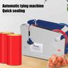 Metall-Beutelversiegler Tragbarer Beutelversiegler Klebebandabroller Mit Trimmer-Schneider Versiegelungsmaschine Für Zuhause Küche Outdoor-Picknick