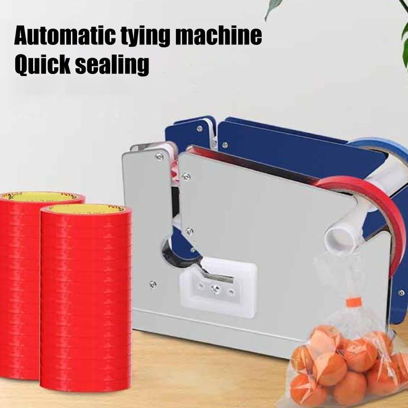 Metall-Beutelversiegler Tragbarer Beutelversiegler Klebebandabroller Mit Trimmer-Schneider Versiegelungsmaschine Für Zuhause Küche Outdoor-Picknick