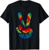 2026 New Cotton Summer Love 60s Style Tie Dye Hippie Costume Shirt Style Shirts for Unisex Casual Tops Print Streetwear Tshirts