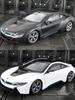ACB1 Rastar 1:24 BMW I8 model car, zinc alloy metal decoration, collectible gift car
