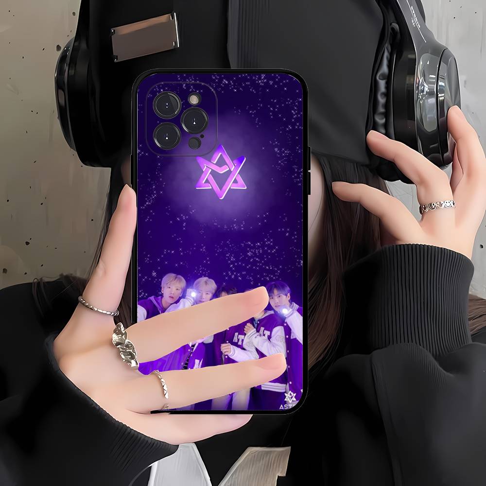 Kpop Astro Cha Eun Woo Phone Case For iPhone 17 16 15 14 13 12 Mini 11 Pro Max Soft Silicone Cover