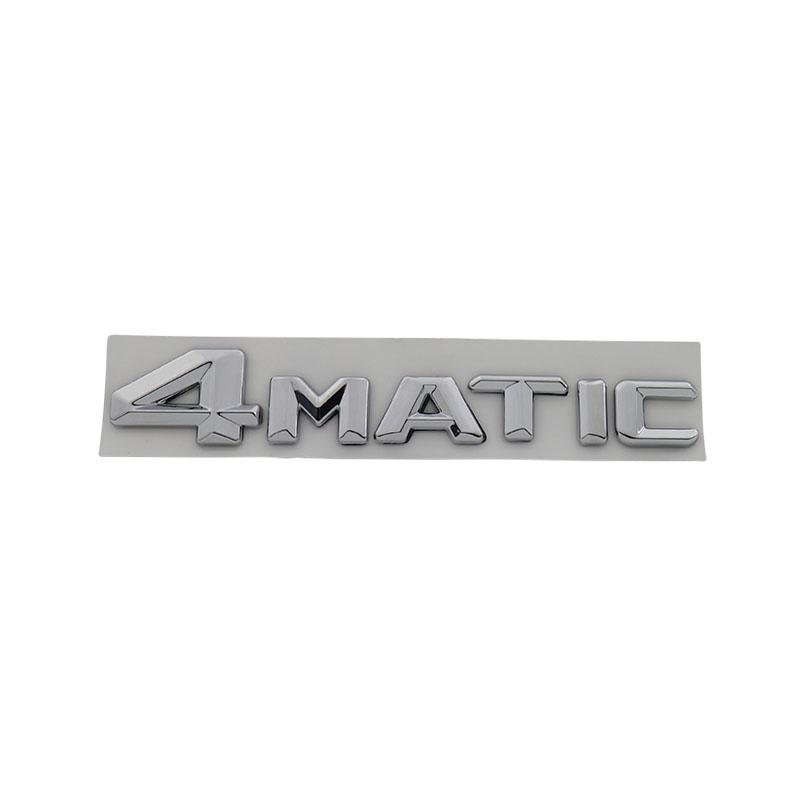 3D Premium 4MATIC 4 MATIC for car Hood Fender trunk Rear Bonnet Nameplate Decal Emblem Badge Sticker