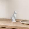 Cat Figurine, 3D Printed Small Cat Sculpture, Collectible Animal Desktop Ornament for Home Shelf Decor, Gifts for Cat Lovers