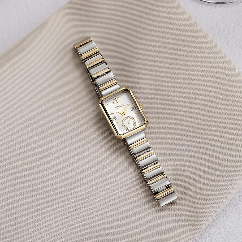 New Women's High-end Square Dial Watch with Explosive Fashion Temperament Quartz Women's Watch