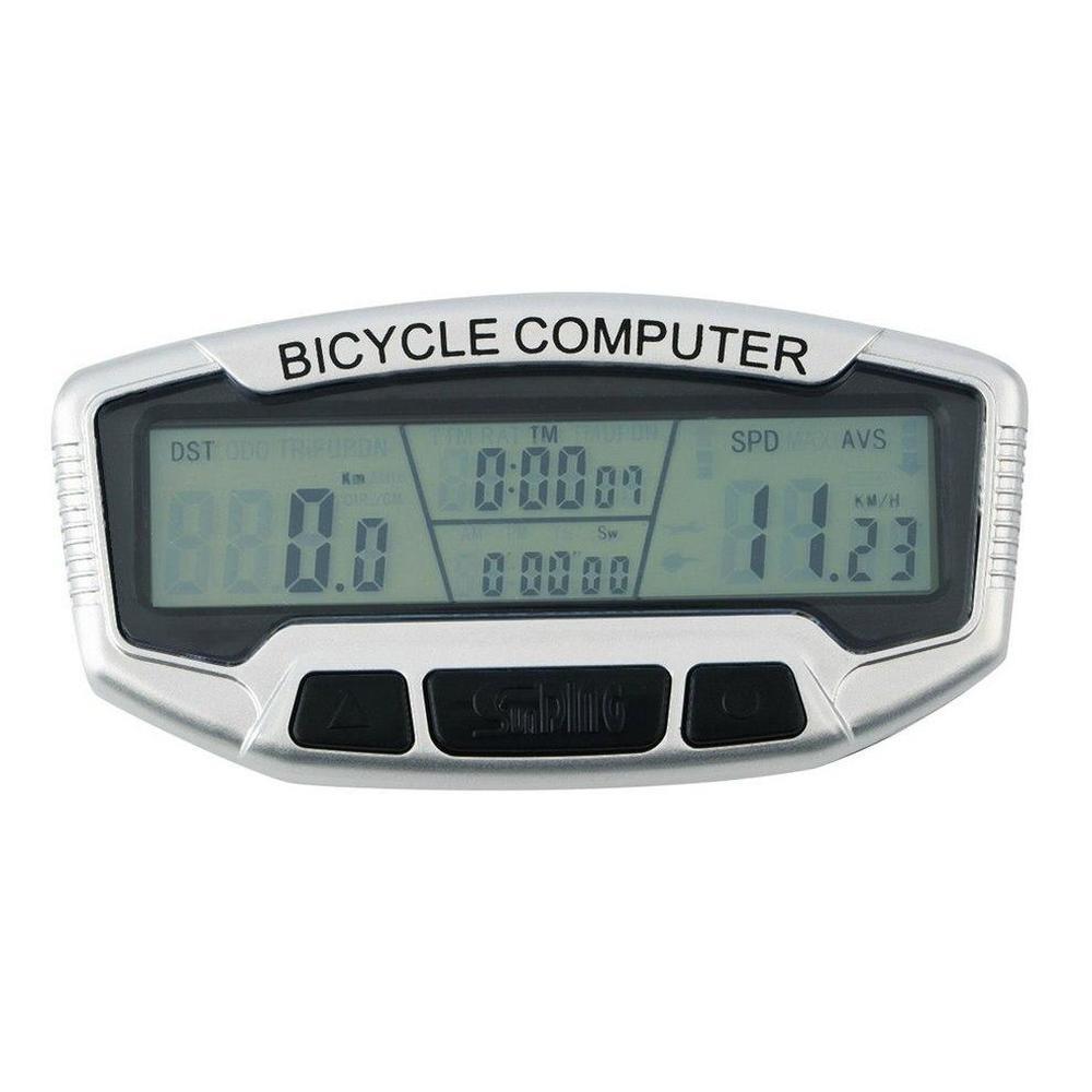 Waterproof Bicycle Computer Belt ABS Wired LCD Display Bicycle Speedometer Odometer Bicycle Stopwatch Speedometer SD-558A