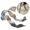 Beaded Trim Lace Scarf Decorative Hair Scarf Elegant Neckwear for Teens Girl Lace Tied Hair Scarf Neckwear Ribbon Scarf