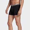 Adidas Stretch Boxer Briefs 3-Pack Men Underwear Black FS8393