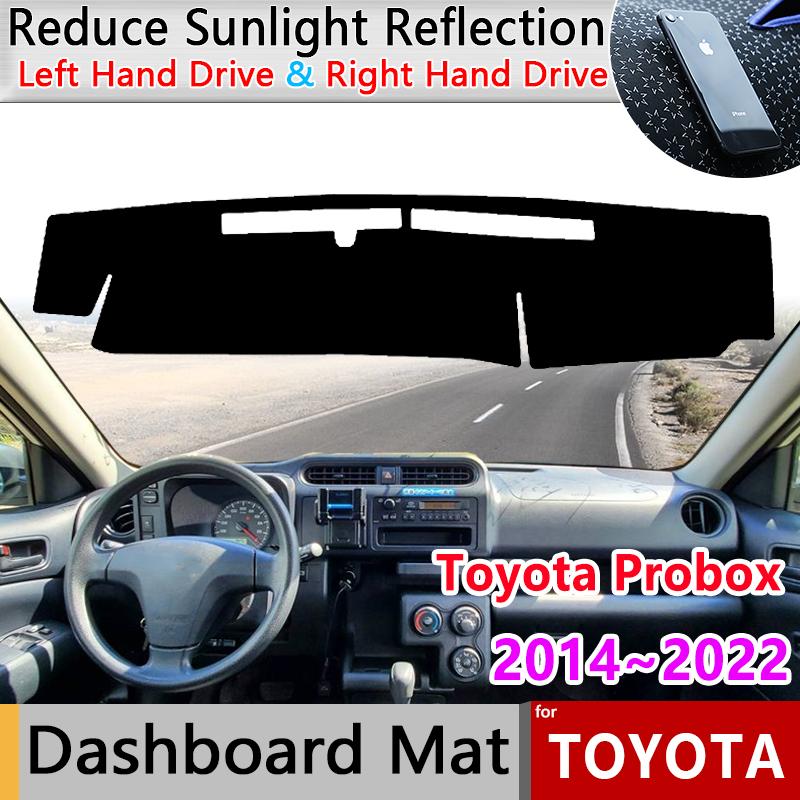 for Toyota Probox Accessories Succeed XP160 2014~ Car Anti-Slip Mat Dashboard Cover Pad Sunshade Dashmat Carpet Auto Sticker