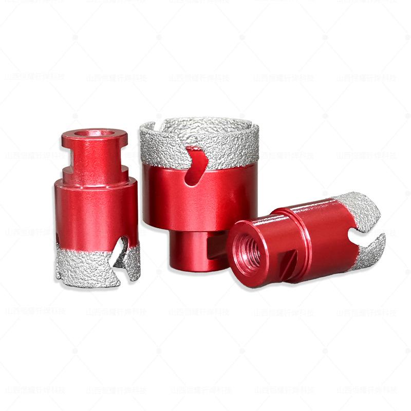 M14 Brazed Diamond Lightning Teeth Hole Saw for Concrete Tile Glass Marble