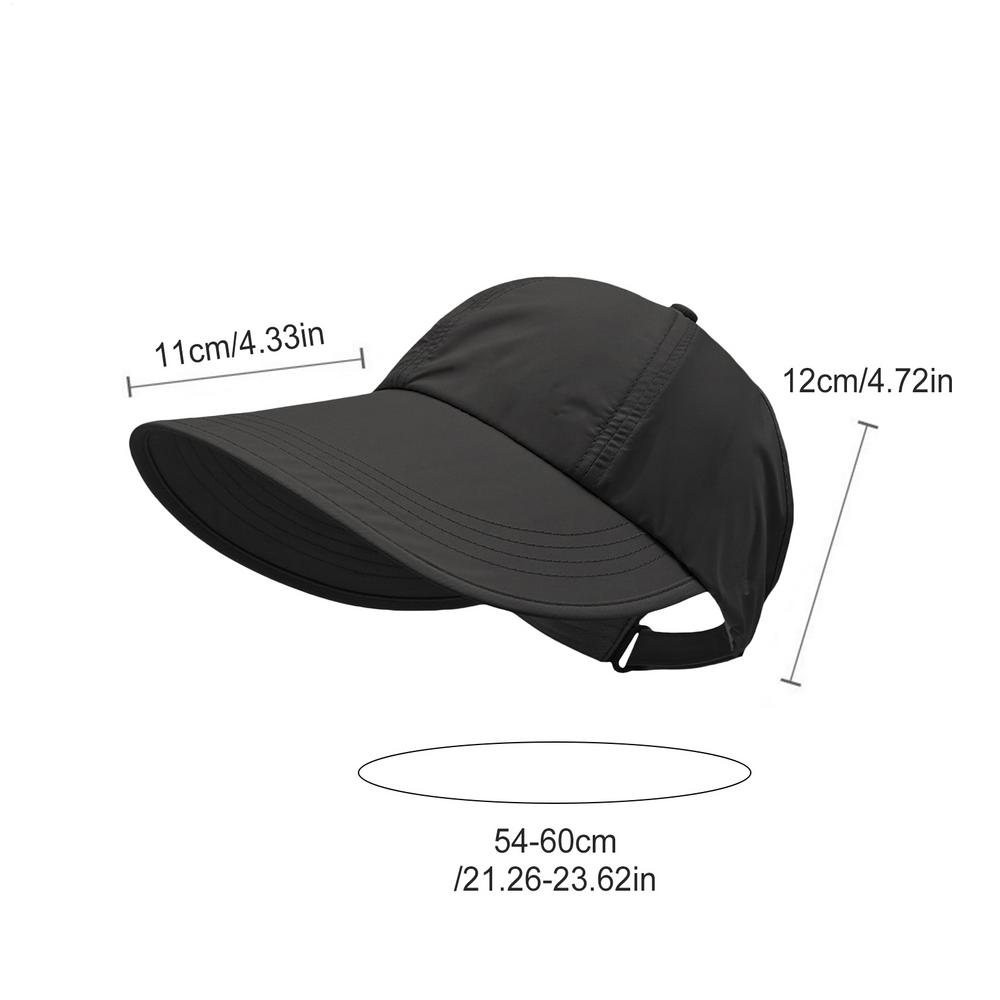 Sun Shade Baseball Hat Outdoor Sun Protection Hat Women Outdoor Sun Protection Quick-drying Wide Brim UV Protection Hat Sun Hat