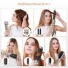 Hair Dryer Brush 6 In 1 Hot Air Brush Blow Dryer Brush In One with Volumizer Detachable Styler for Straightening Hair Curling
