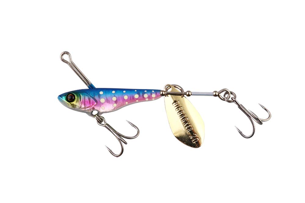 

JACKALL Big Bucker Spin 40g Dot Bullpin/Glow