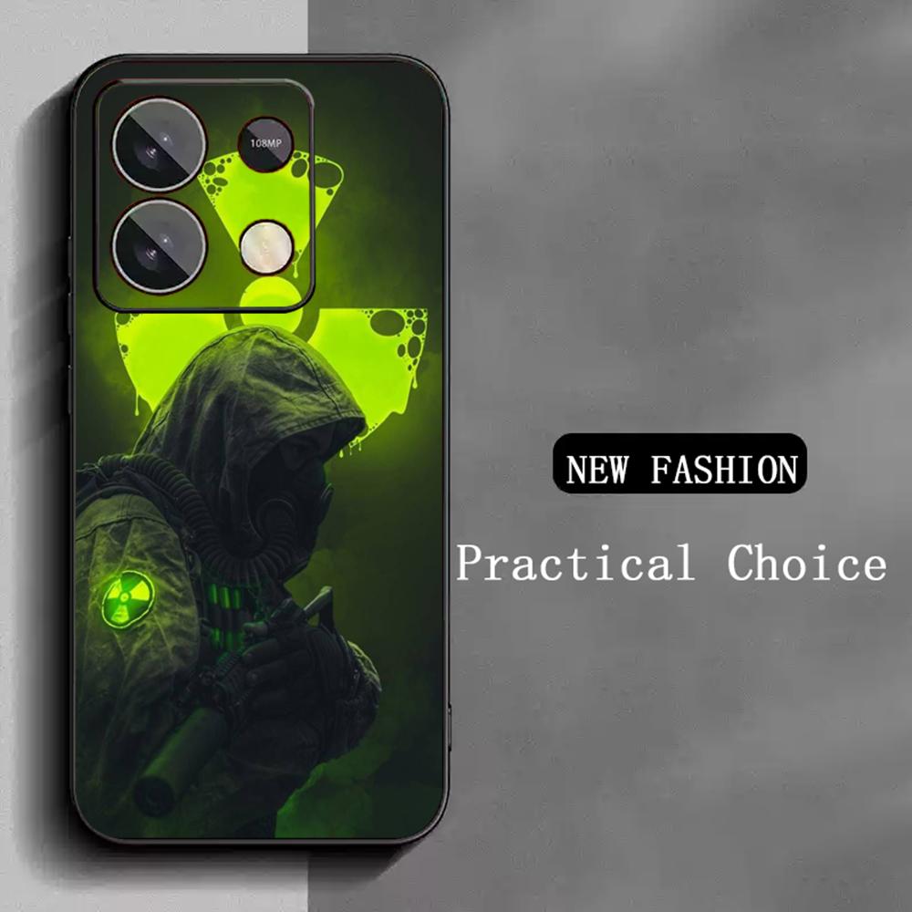 Game Stalker 2 hot pattern design Phone Case For Redmi Note 14 13 12 11 Pro Plus S 5G 14C A3 Soft Black Phone Cover