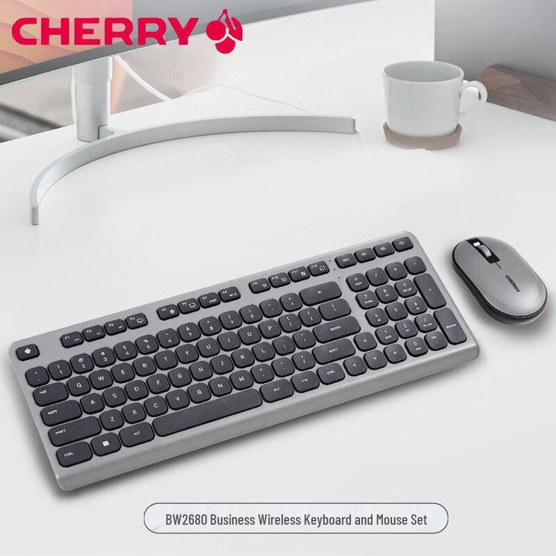 

CHERRY BW2680 Wireless Silent Keyboard and Mouse Set