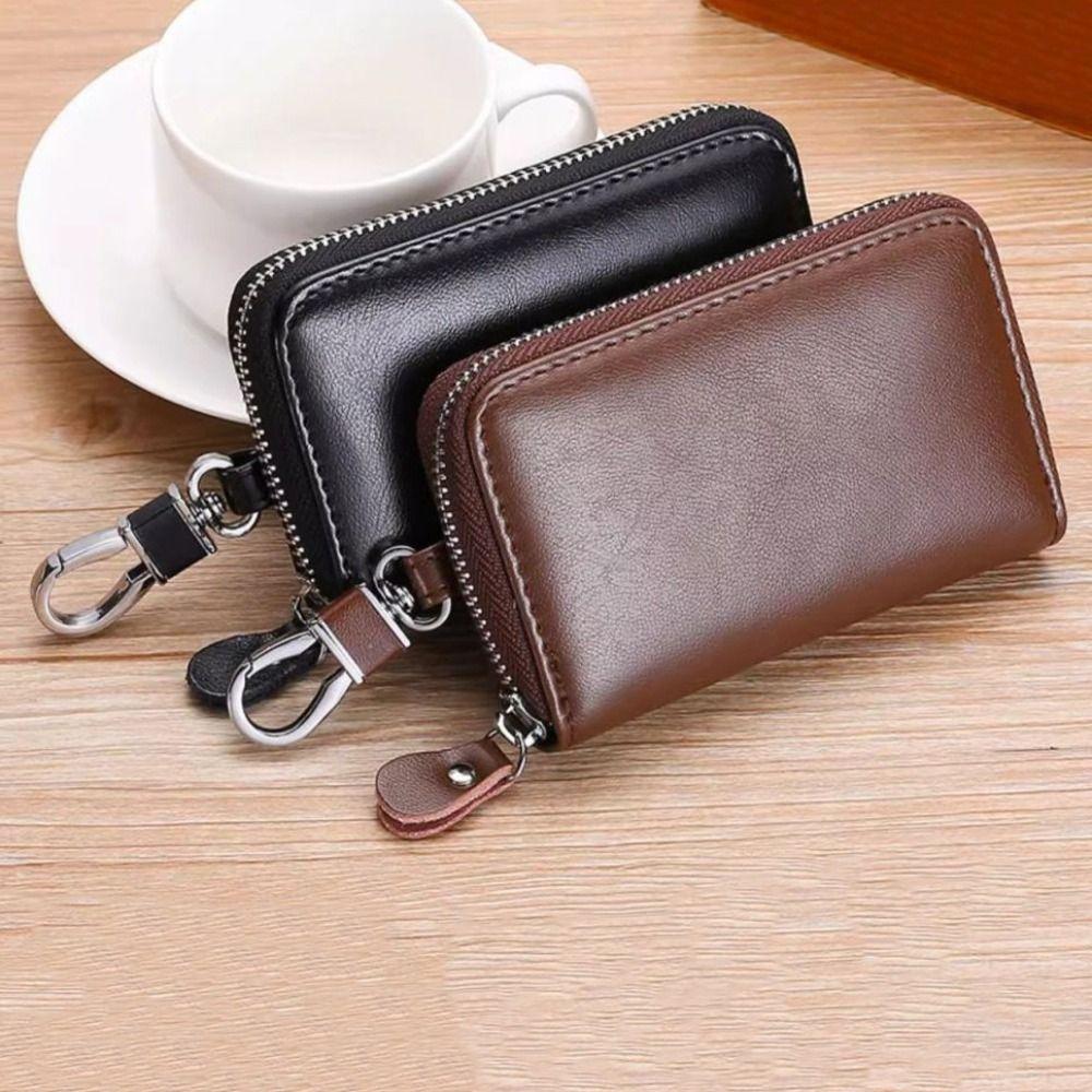 Waterproof Car Key Wallet Portable Key Storage Pouch Lightweight Key Organizer Business Use