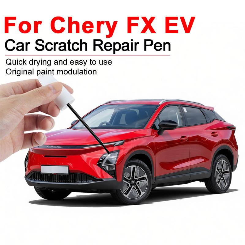 For Chery FX EV Paint Repair Pen Factory Process Color Matching Professional Scratch Removal Auto Touch-Up Tool Grey Black Touchup Paint2