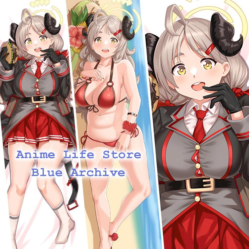 Anime Azur Lane Blue Archive Sexy Dakimakura Objímání celého těla Pouzdro na polštář Japonské Otaku Polštář Povlečení