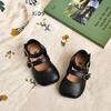 2025 spring baby shoes baby soft sole soft leather princess shoes women's spring and autumn toddler shoes girls single shoes toddler shoes