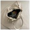 Korean-Style Underarm Tote Bag - Large Capacity, Versatile Design for Autumn/Winter 