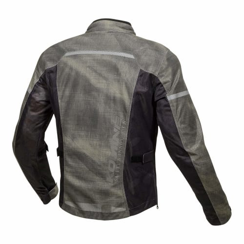 KOMINE Motorcycle Protective Full Mesh Jacket JK-140 1219 For Spring/Summer CE Standard Level 2 Mesh Material Protector 07-140 Men's Smoke/Black L