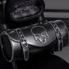 Motorbike Tool Bag Front Fork Handlebar Bag Storage Pouch Universal Front Bag Motorcycle Front Bag Vintage Saddlebag