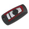 Smart Remote Car Key Shell Case 4 Button Replacement for 5 Series 7 Series 550i 535i 528i X3