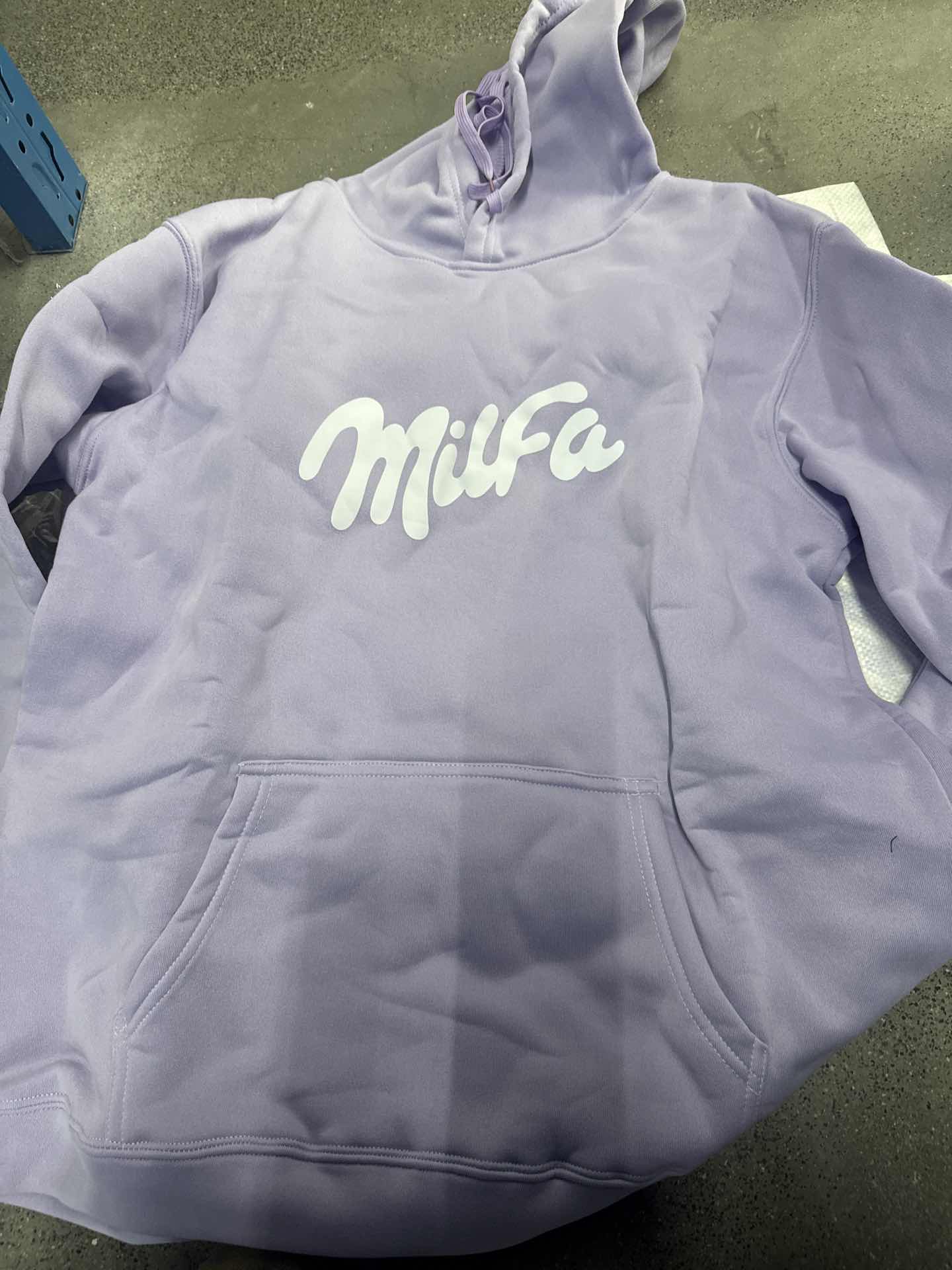 

Hooded Slim Long,sleeved Printed Sweatshirt XL