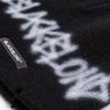 BLACKBLOND Ręcznie szyta czapka beanie z logo graffiti BBD (czarny)