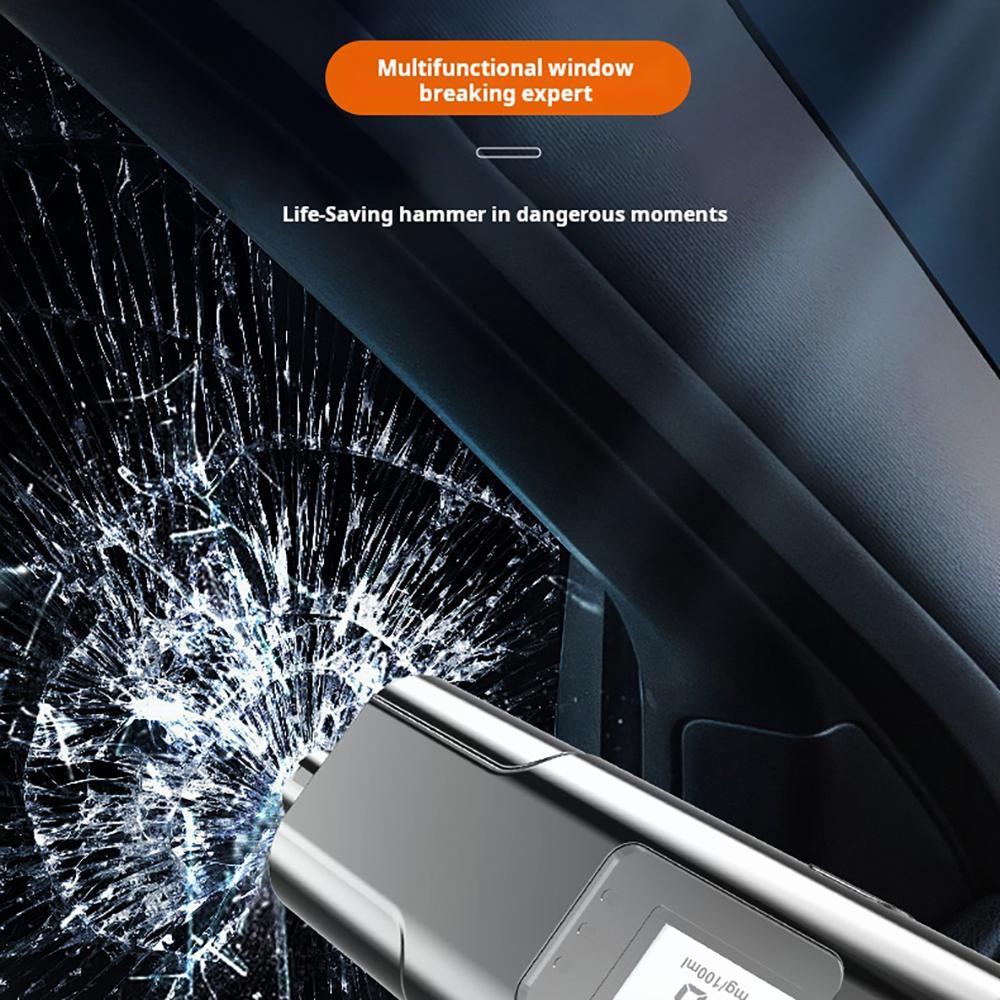 Portable Non-Contact Alcohol Tester Detector with LED Digital Display Alcoholmeter Alcohol Accuracy Breathalyzer Diagnostic Tool