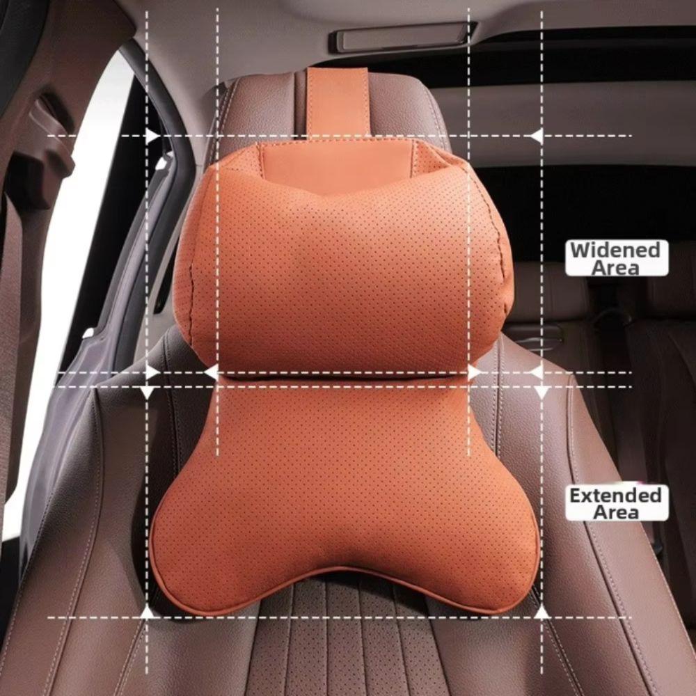 Breathable Neck Pillow Height Adjustable Back Support Pillow Car Headrest Car Accessories