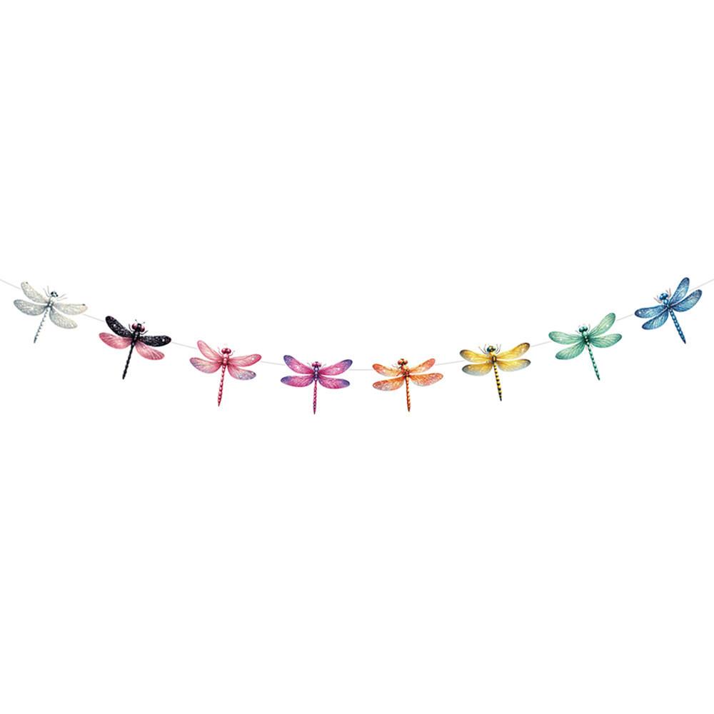 Insect Theme Birthday Party Decor Set With Colorful Dragonfly Flags Spiral And