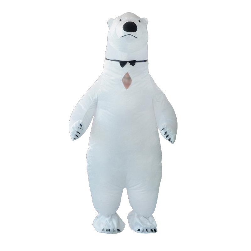Reindeer & Gingerbread Man Inflatable Santa Costume for Christmas Party Stage Props