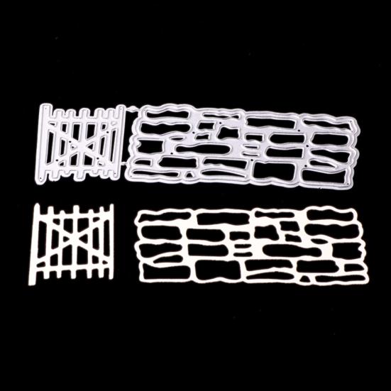 Fence Barrier Metal Cutting Dies DIY Scrapbooking Paper Card Craft Punch Stencil
