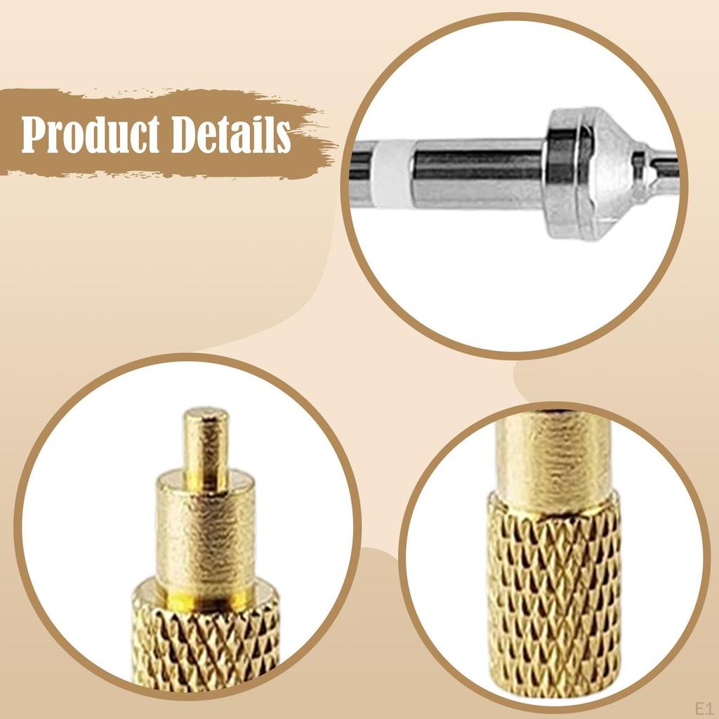 Heat Set Insert Tool Installation Kit M2 M2.5 M3 M4 M5 M6 M8 Replaceable Sturdy Supplies 936 Adapter