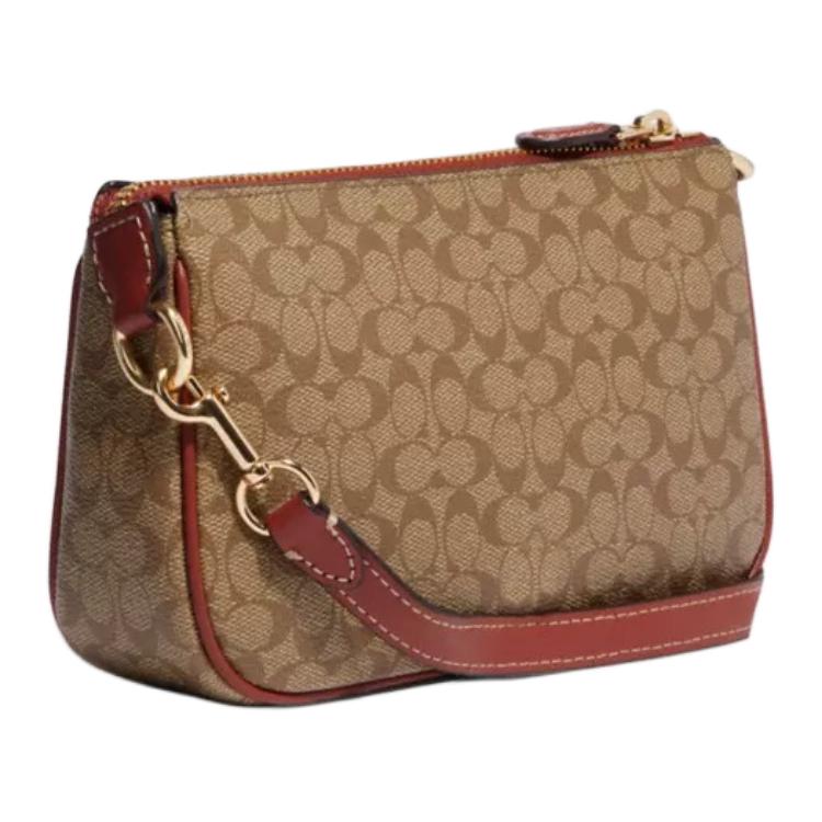 Coach CE698 IMS4L Classic Leather Crossbody Bag Women Daily Casual Use